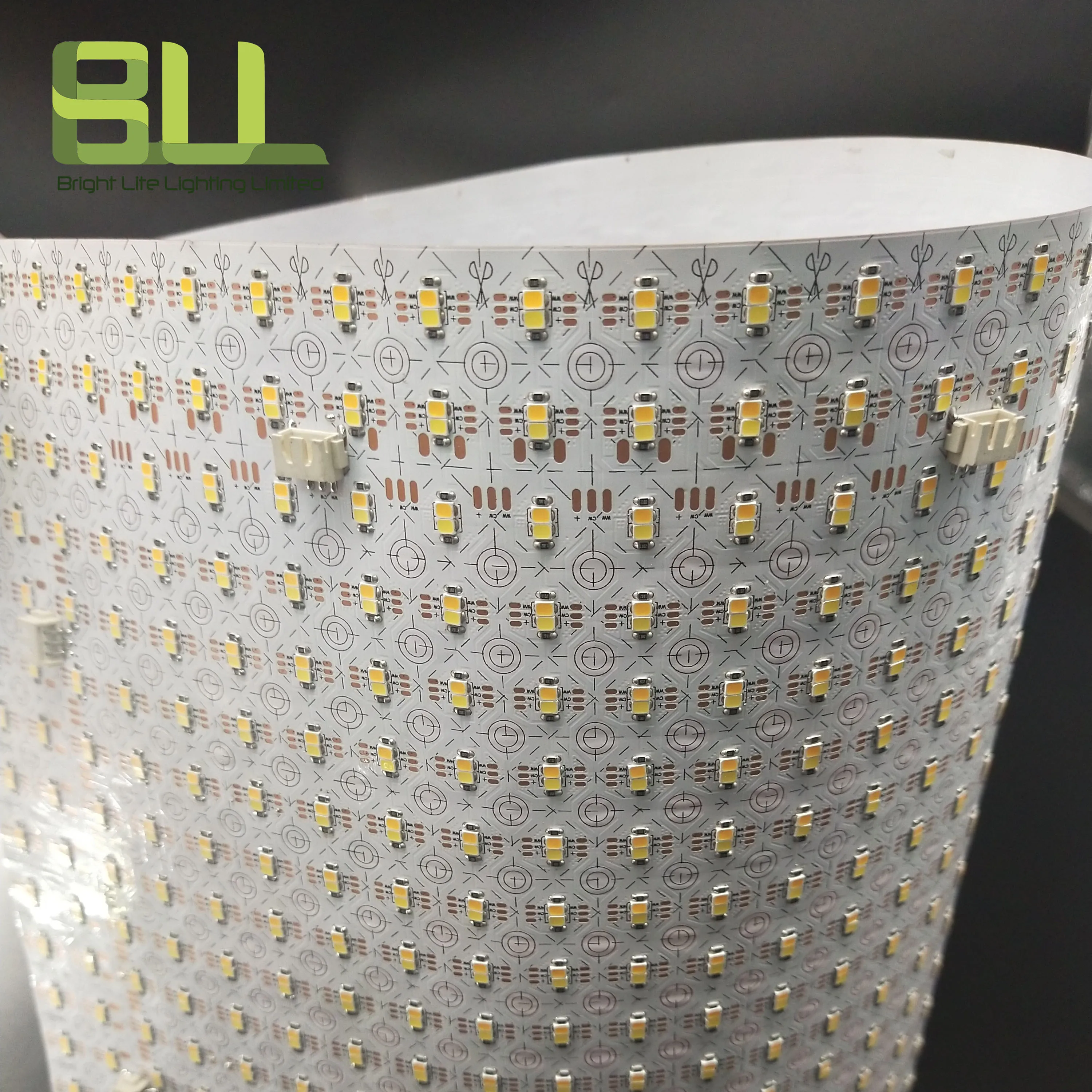 Cuttable  Dual color  2835 24V  1296LED Flexible LED Sheet Light For Advertisement Backlight Lighting