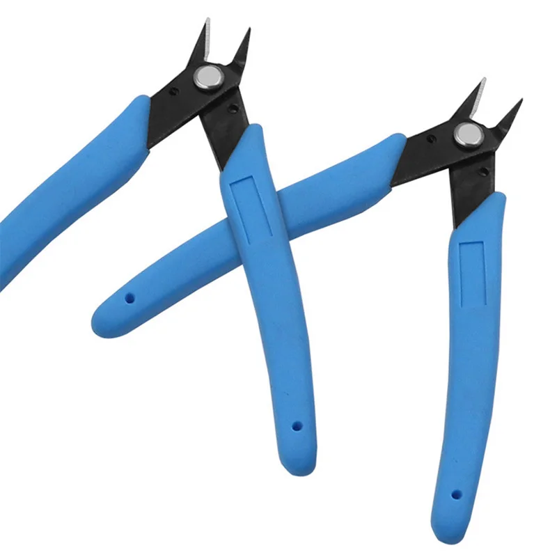 170 II Pliers Cutting Side Diagonal Pliers Electronic Nippers Snips Wire Cable Cutters Hand Tools Jewelry Pliers