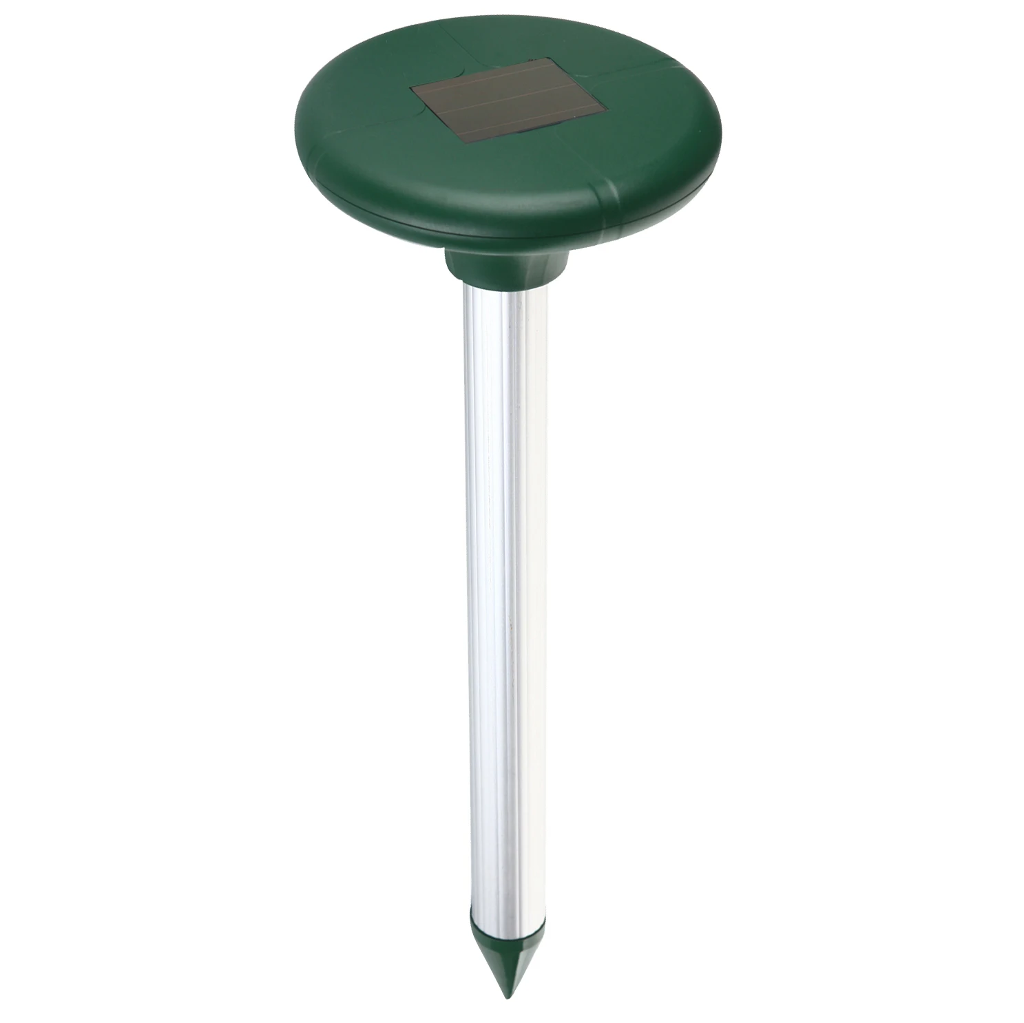 Solar Power Ultrasonic Sonic Pulses Deter Gopher Mole Vole Snake Repellent Buzzer
