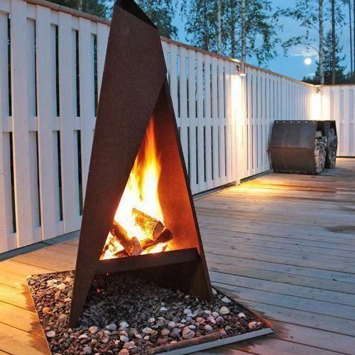 Garden Treasures Kamado Fire Pit Wall Mounted Fireplace With Chiminea