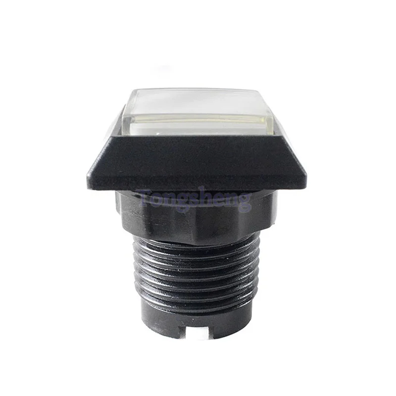 32 * 32 small square slanted edge with light button small square button self resetting game console accessory