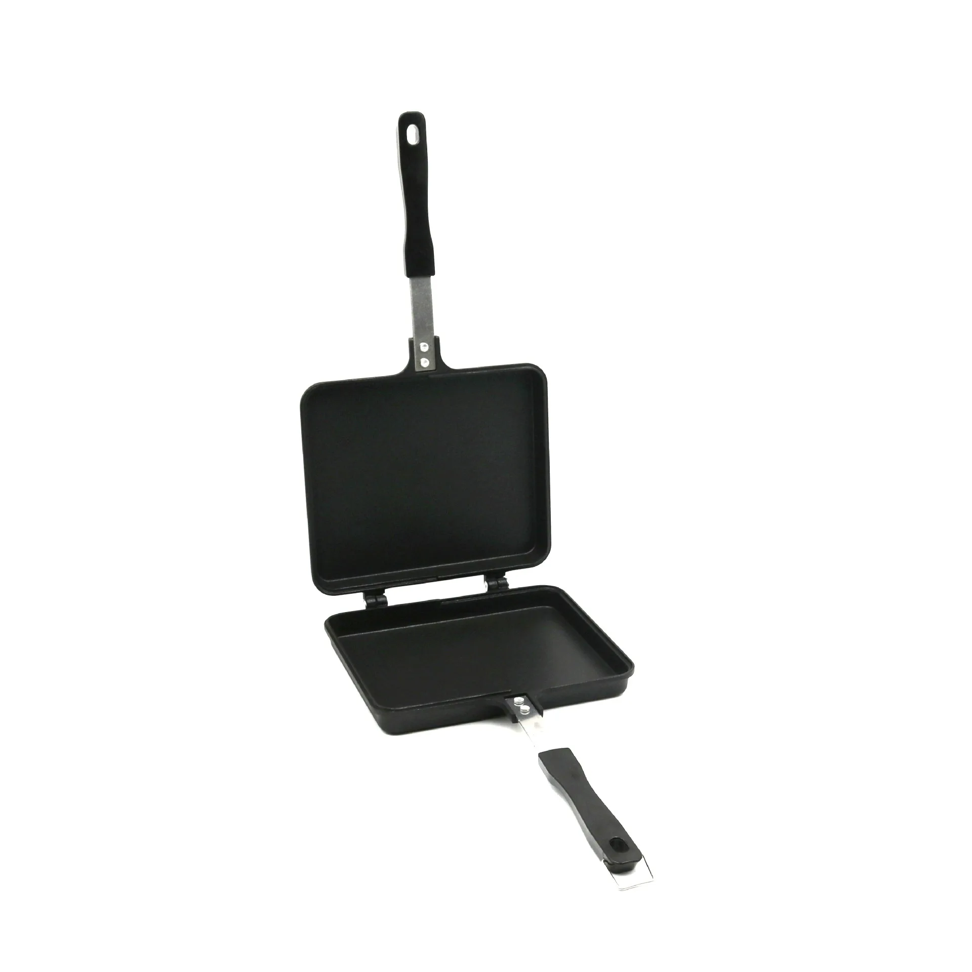 Горячая Распродажа от производителя, современный дизайн, двусторонняя квадратная антипригарная сковорода со съемной ручкой