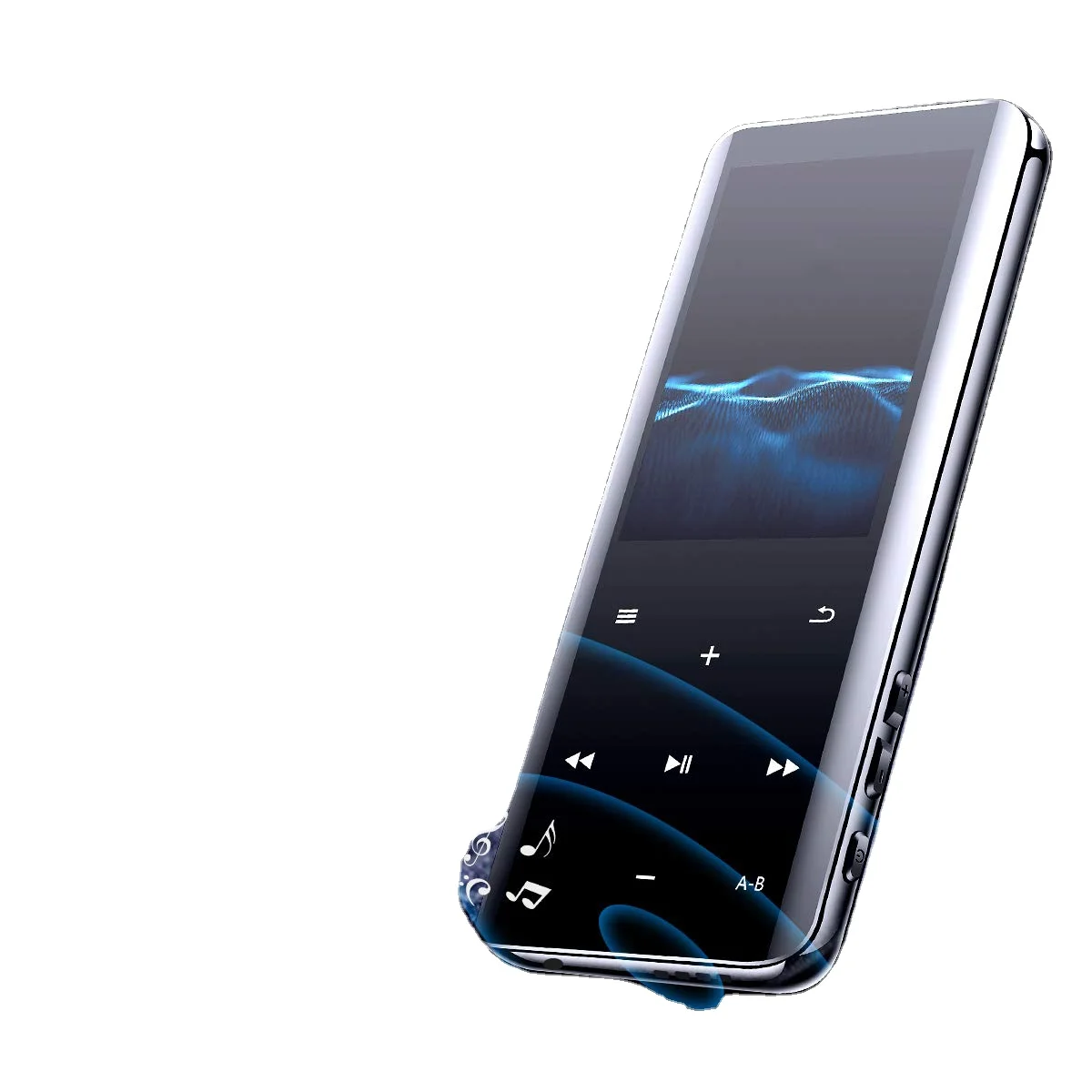 X2 Music MP3 Player 2.4 Inch LCD Screen Lossless HiFi Sound Recorder with FM E-Book Blue tooth Touch Screen