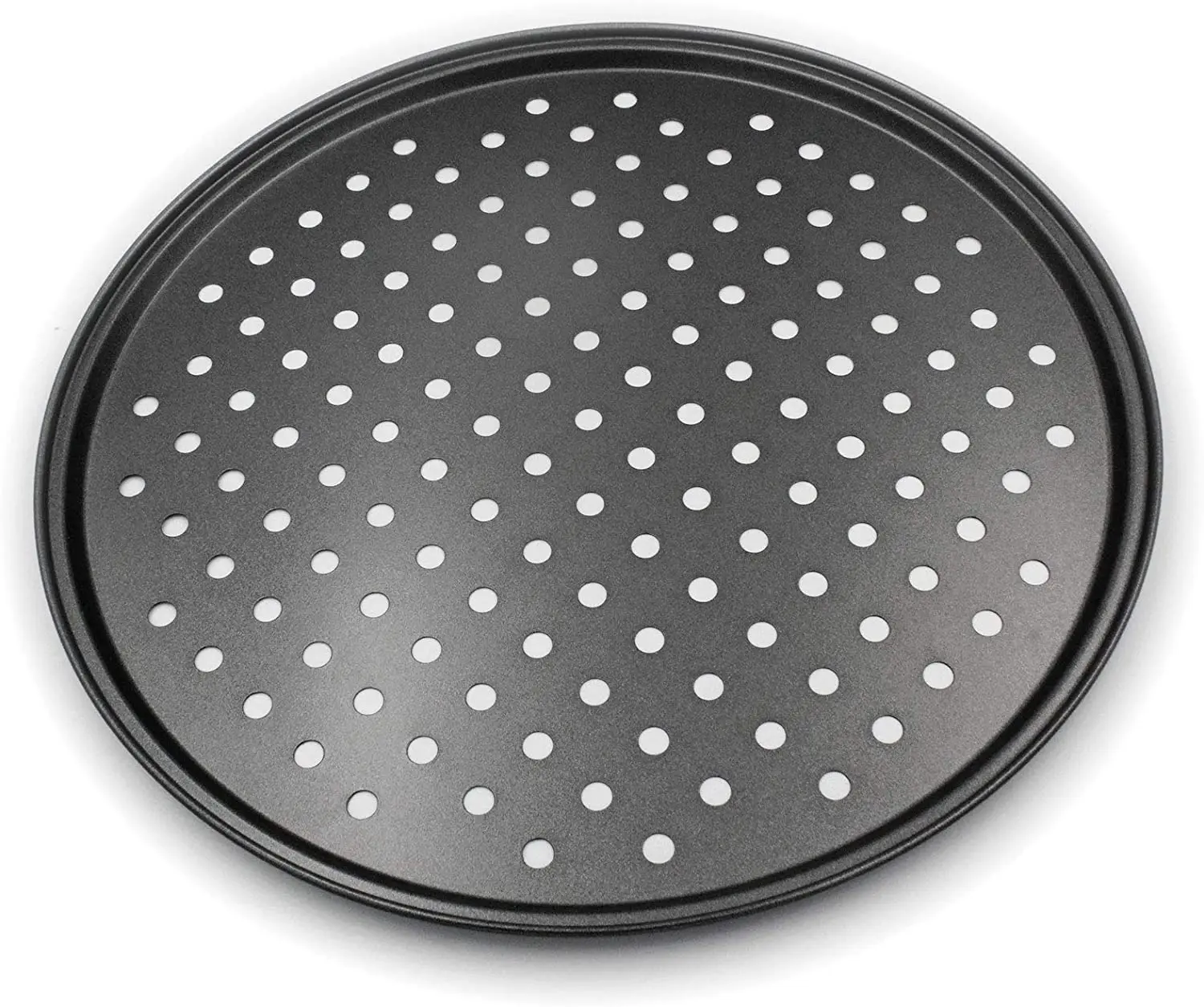 Baking Steel Pizza Pan with Holes  Round Pizza Pan for Oven Bakeware Pizza Tray