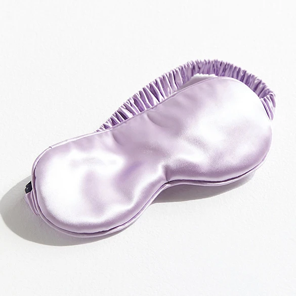Роскошная шелковая маска для сна ухода за кожей глаз из 100% шелка тутового шелкопряда