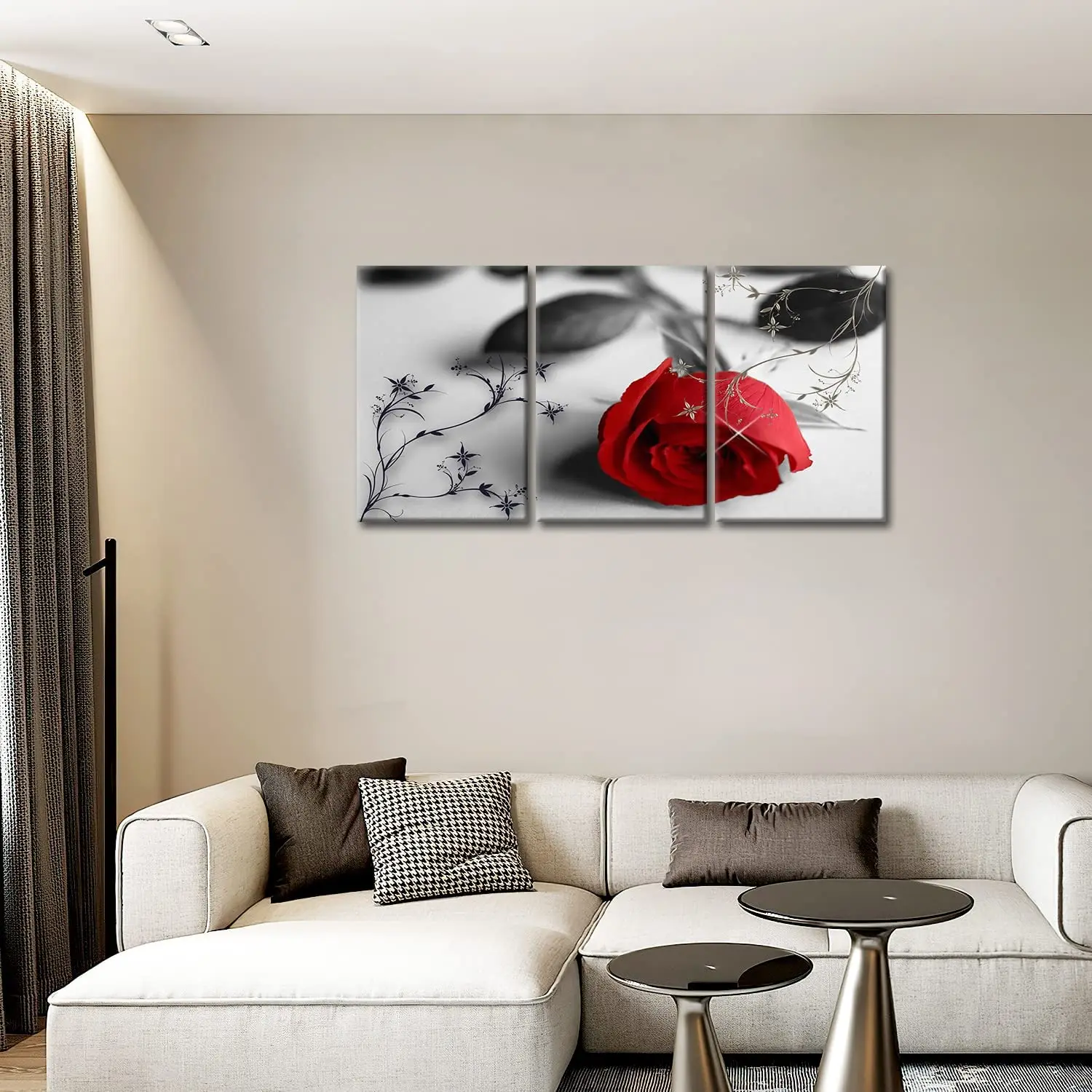 Red Rose Wall Art Decor Modern Painting Prints for Home paintings and wall arts decorative painting