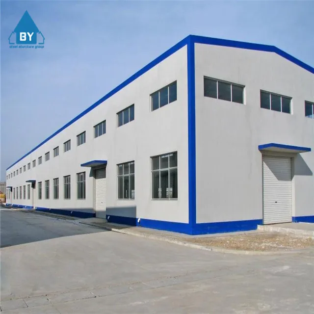 Lightweight Prefabricated Steel Structure Industrial Metal Frame Building Garages Canopies Carports
