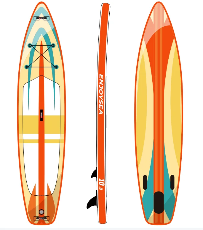 Stand up paddle board with CE, PVC soft surfboard, wakeboard made in China