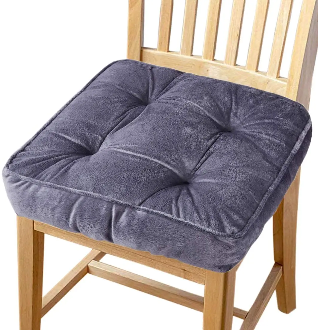 High Quality Comfortable Soft thicken seat pads cushion pillow square chair cushion with tie