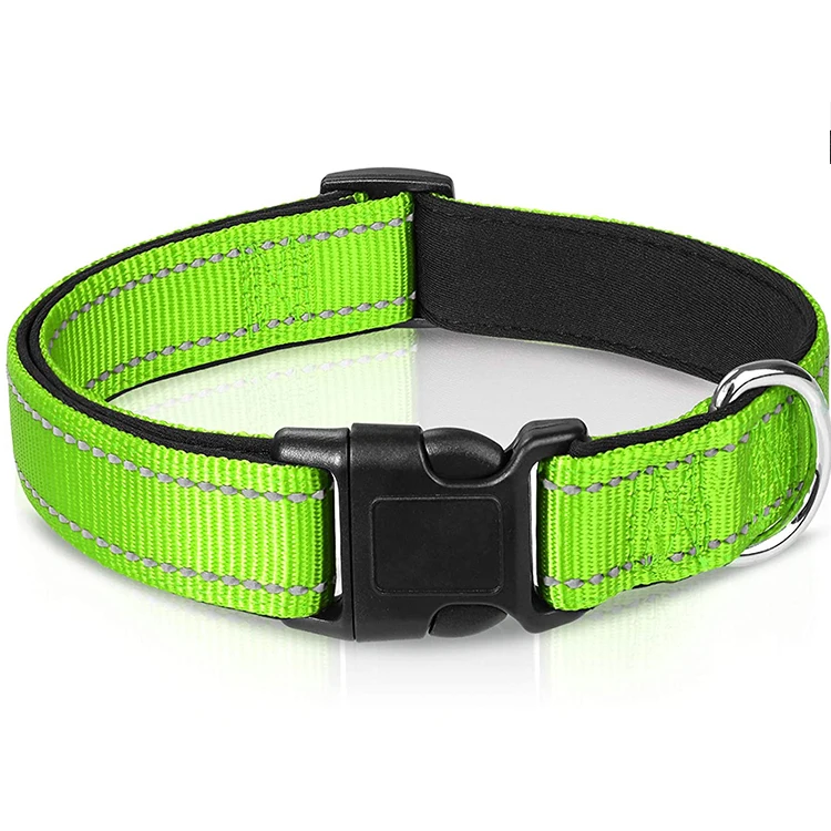 Manufacturer Wholesale Hot Sale Nylon Adjustable Dog Collar Fashion Pet Collar