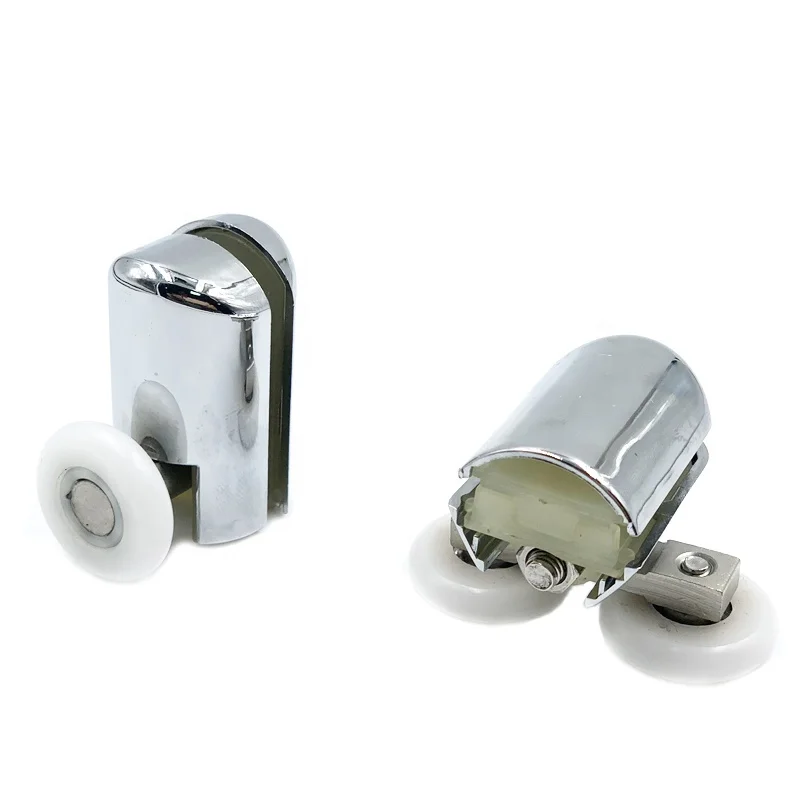 Heavy Duty Silding Door Window Wheel Double Rollers Zinc Ally Rollers