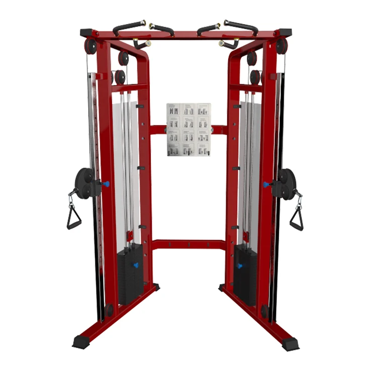 Hot Sale High Quality Fitness Machine Dual Adjustable Pulley Console dual cable-cross multi functional trainer machine