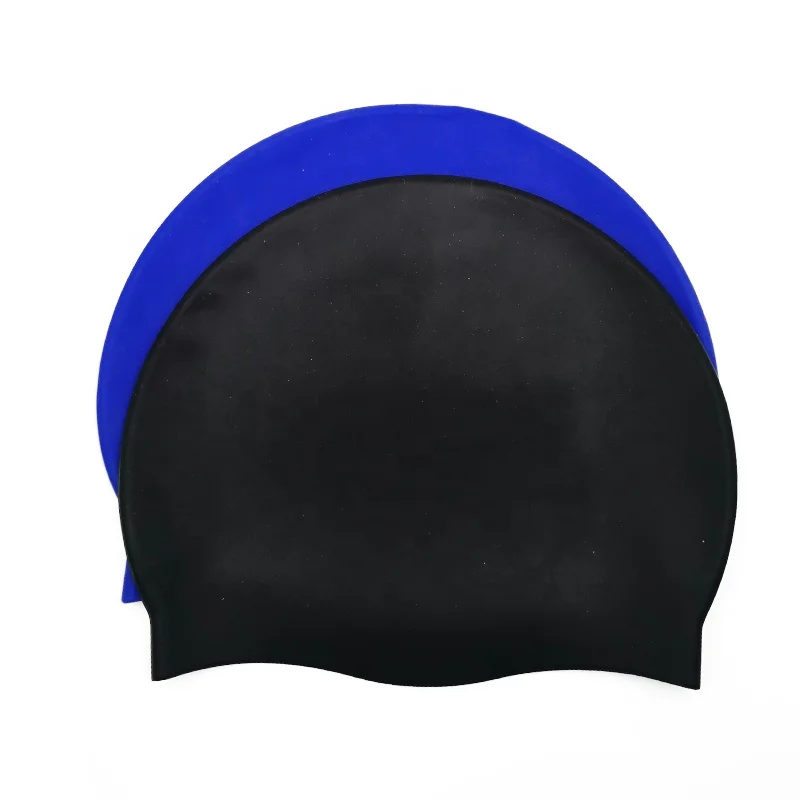 50g Adult Seamless Silicone Swim Cap 100%Silicone Leak Proof Swimming Caps Custom Logo Low MOQ
