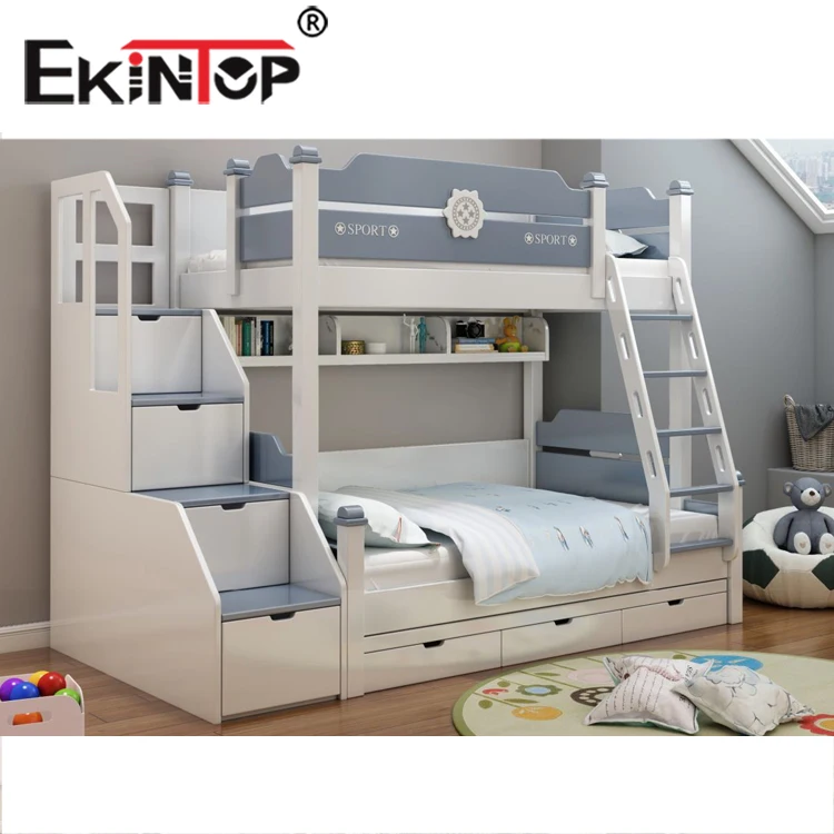 Ekintop twin Лофт детская кровать деревянная двухъярусная детская кровать дешевая мебель детские кровати