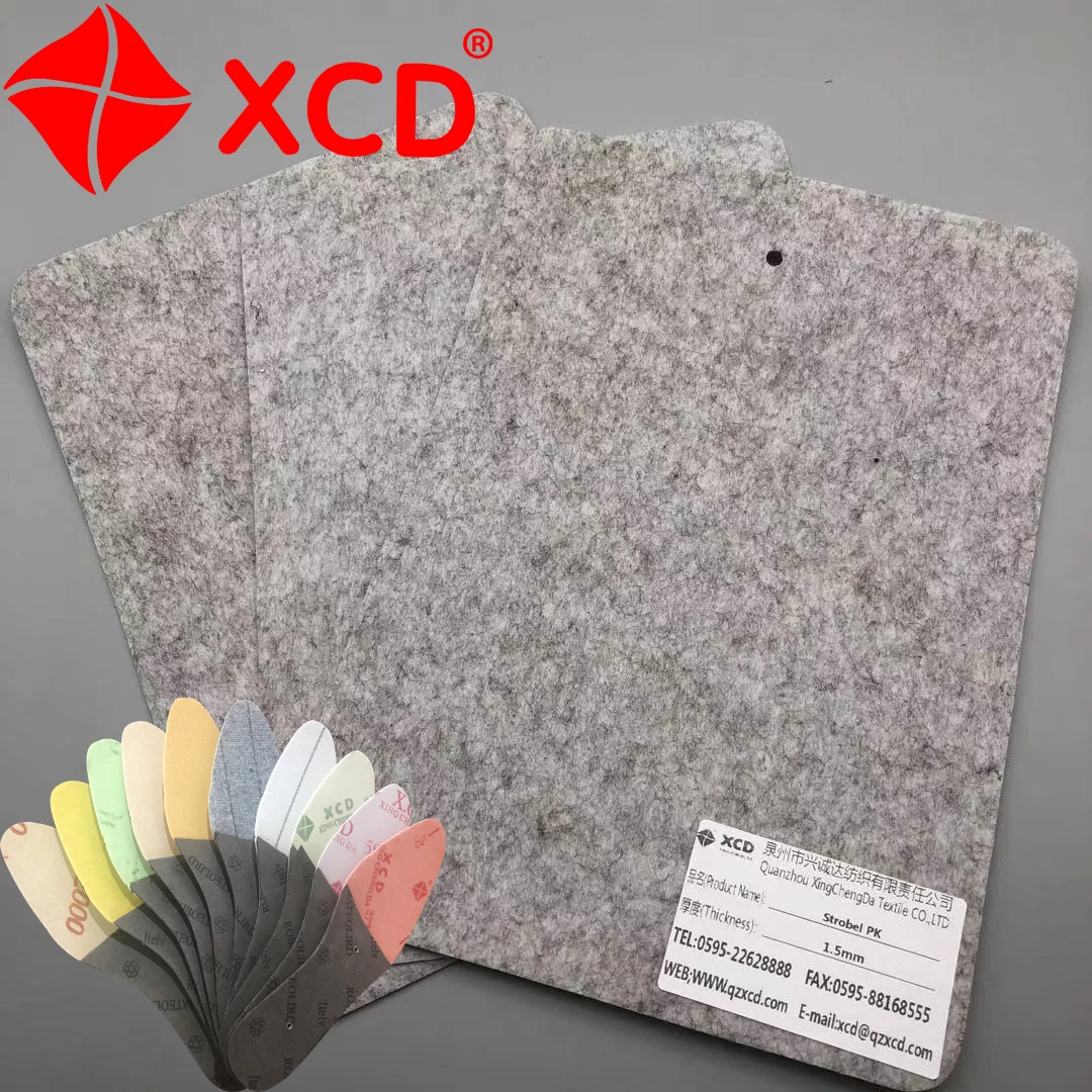 pk nonwoven lining felt fabric for shoes