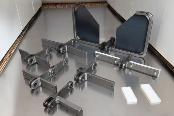 stainless steel high quality chain X678 X348 X458 drop forged Without rivets Chain and trolley forged chain