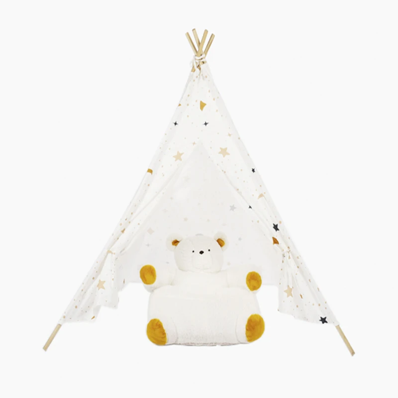 Kid-friendly Equipment Toy Tents Play Baby Kids Teepee Tent Indoor for Toddler