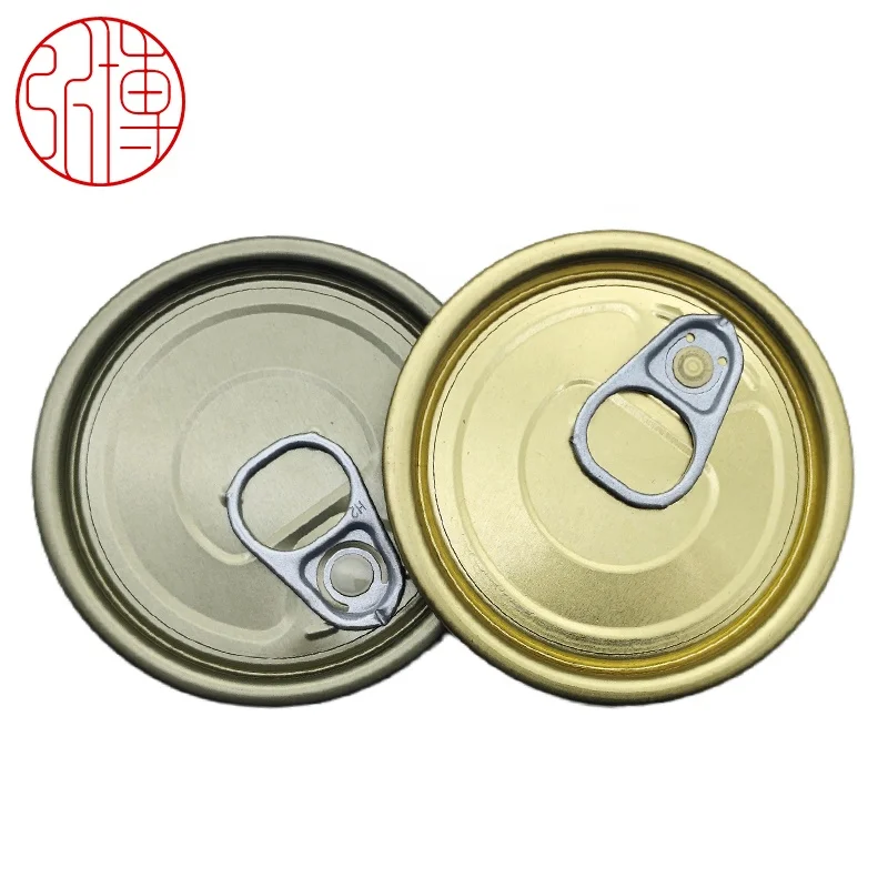 211# 65mm Tinplate Easy Open Lid TFS EOE Easy Open Door for Tin Can