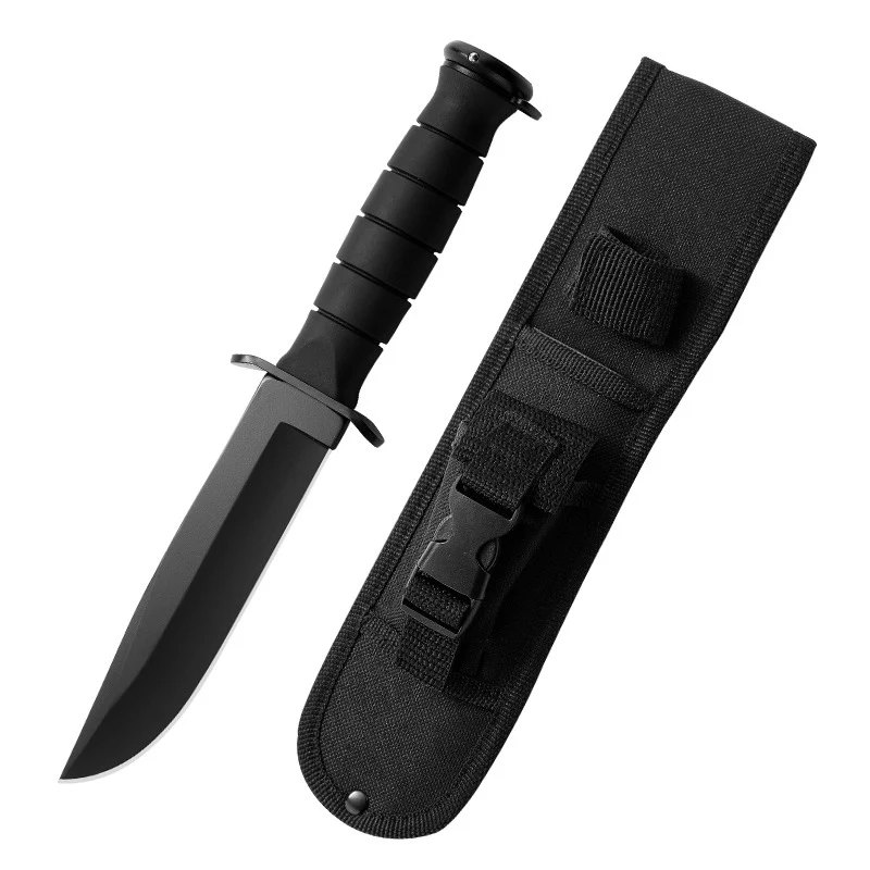 Amazon Hot Selling Outdoor Survival Diving Wilderness Tactics Multitool Mini Bowie Folding Knife