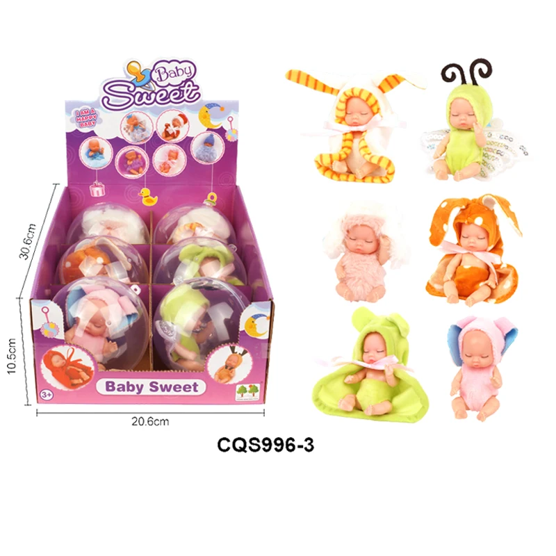 2022 Newest Style Adorable Reborn Sleeping Dolls Alive Dolls Six Style mixed for Little Girls