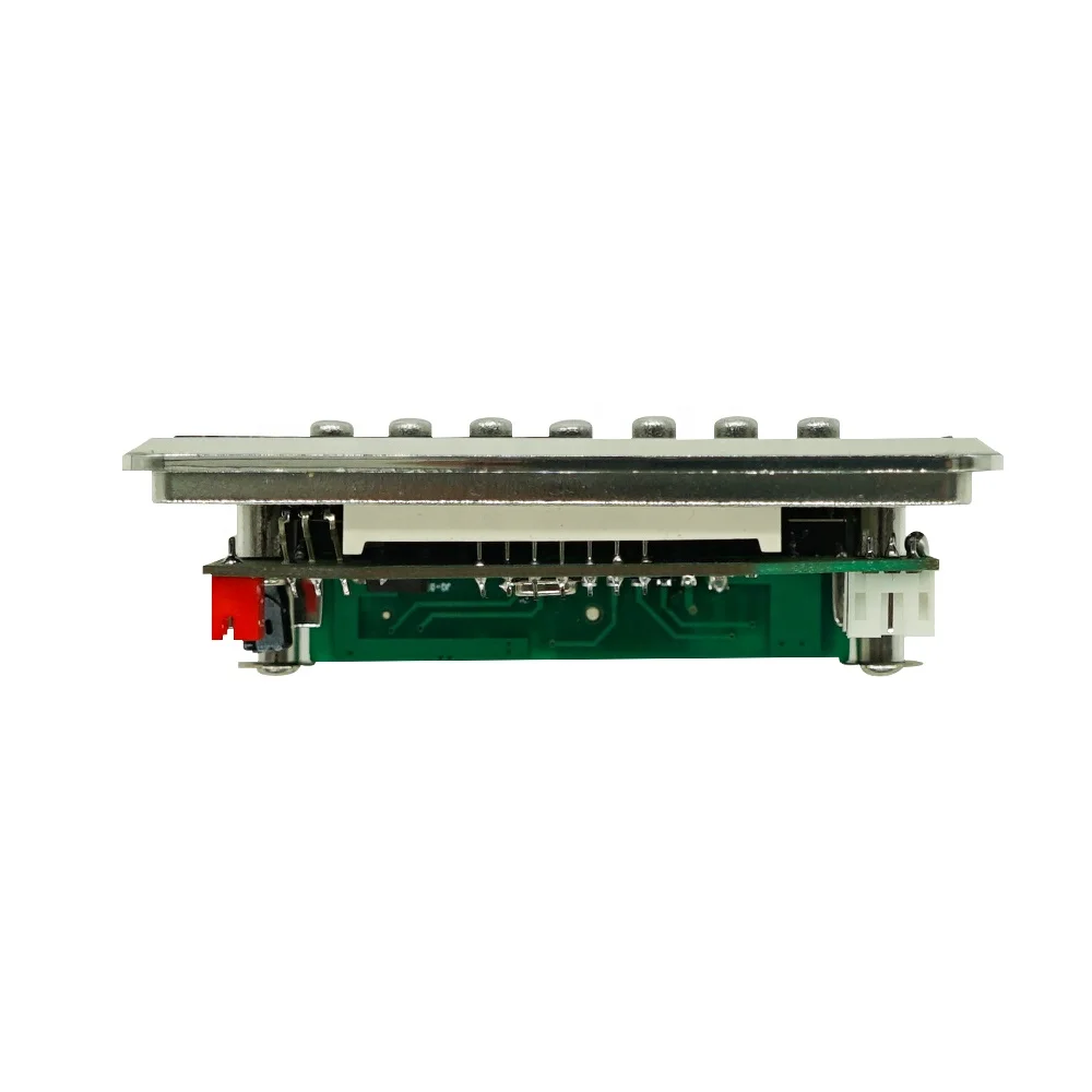Bluetooth MP3 Decoder Card MP3 Player Circuit Board 12V USB Kit Music Speaker AUX FM Radio LED Screen Module