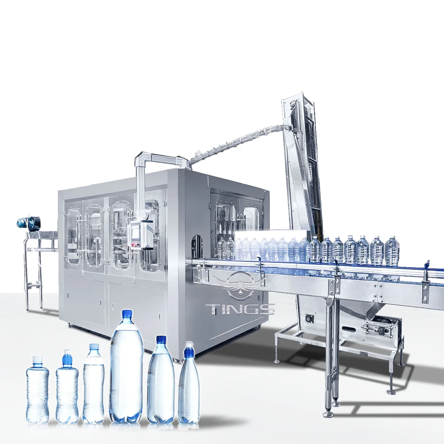 Mineral Water making machinery production line manufacture plastic bottle  water filling line