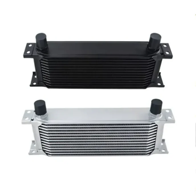 Aluminum Alloy Oil Cooler Transmission Oilcooler 13 Rows with Oil Cooler Kit