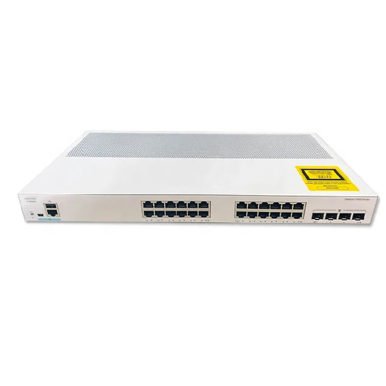 100% Original C1000 Series 24 Ports GE 4x1G SFP Network Switch C1000-24T-4G-L