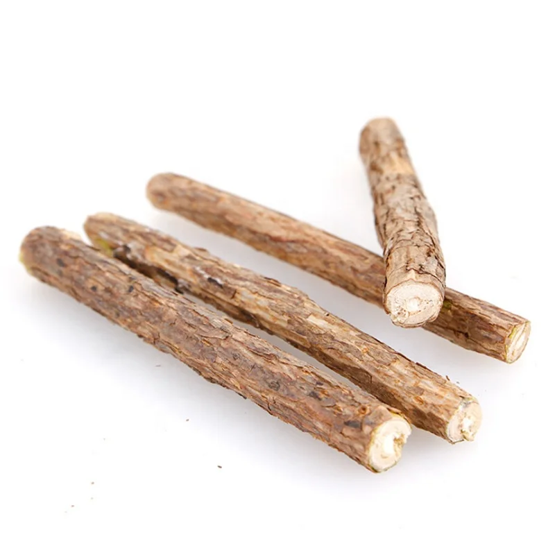 Hefei SY 16 Pieces Thick Natural Matatabi Cat Catnip Stick Silvervine Organic Pet Toys for Cat Kitten Pet Toy