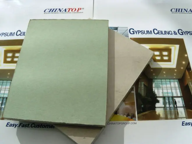 gypsum board for wall ( regular moisture resistant fire proof)