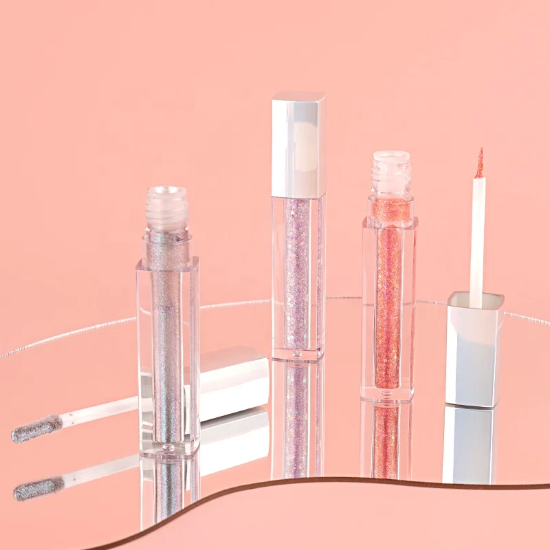 Ladies luxury sense of high-class high pigment liquid eye shadow private label shiny eyeshadow