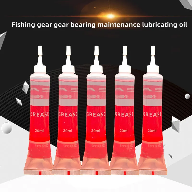 Fishing gear gear bearing maintenance lubricating oil 20ml chain lubricating silicone oil
