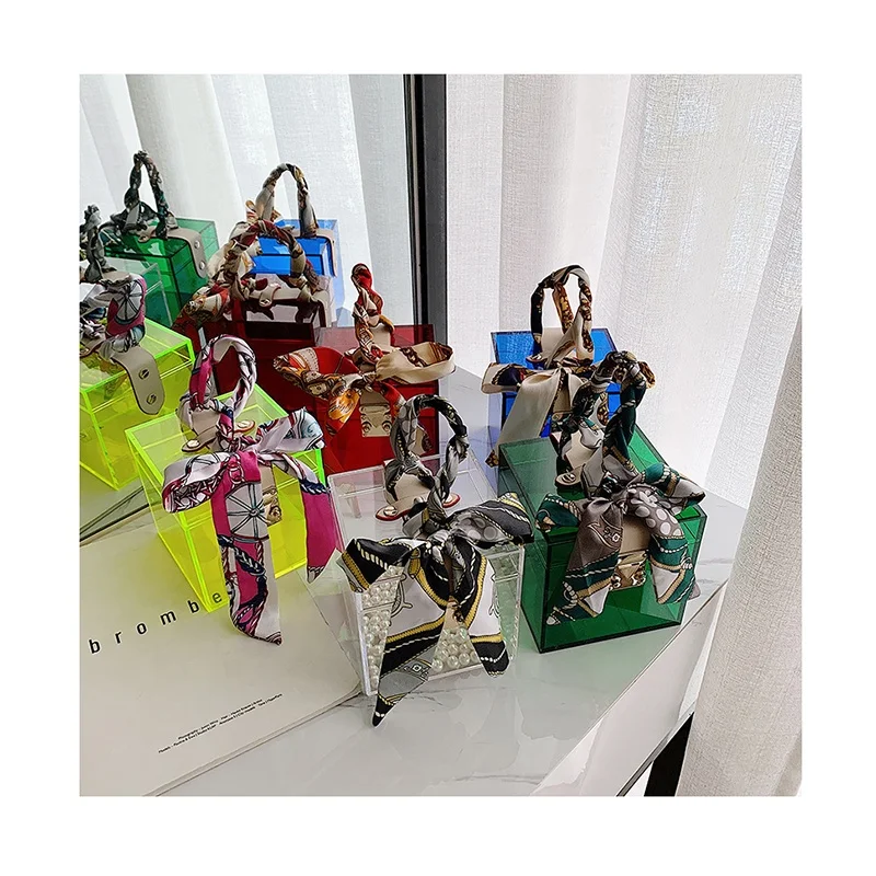 Акриловая ПВХ прозрачная сумочка мини прозрачная модная сумка женская маленькая дизайнерская сумка с шестигранным желе Роскошные вечерние сумки для женщин