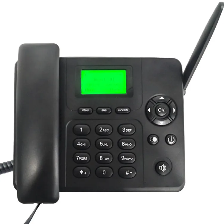 office telephone mobile caller ID 2G card wireless fixed line telephone