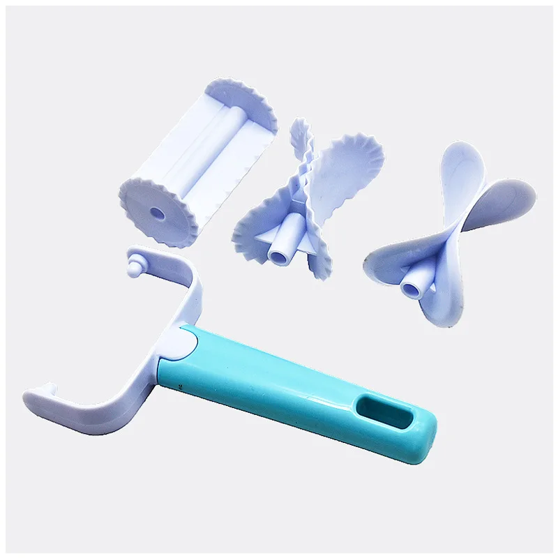 Fondant Cake Tools Plastic Icing Spatula Cookie Round Rolling Biscuit Cutting Pastry Blade Dough Circle Cutter