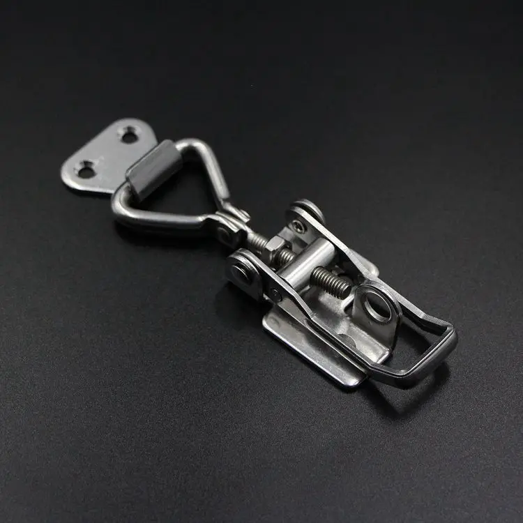 Custom metal stamping 90-degree right-angle toggle latch 304 stainless steel adjustable toggle latch