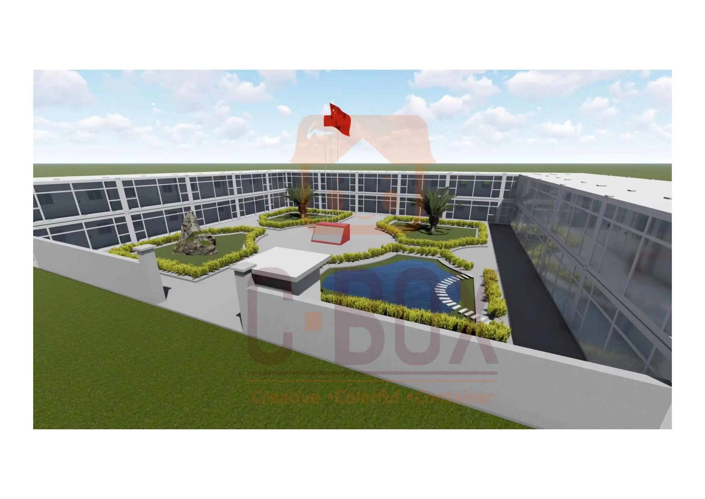 *Project Show* 136 Prefabricated Container site office Prefab office