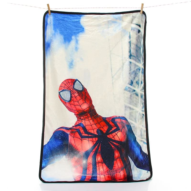High quality soft warm flannel throw blanket fleece kids for sofa