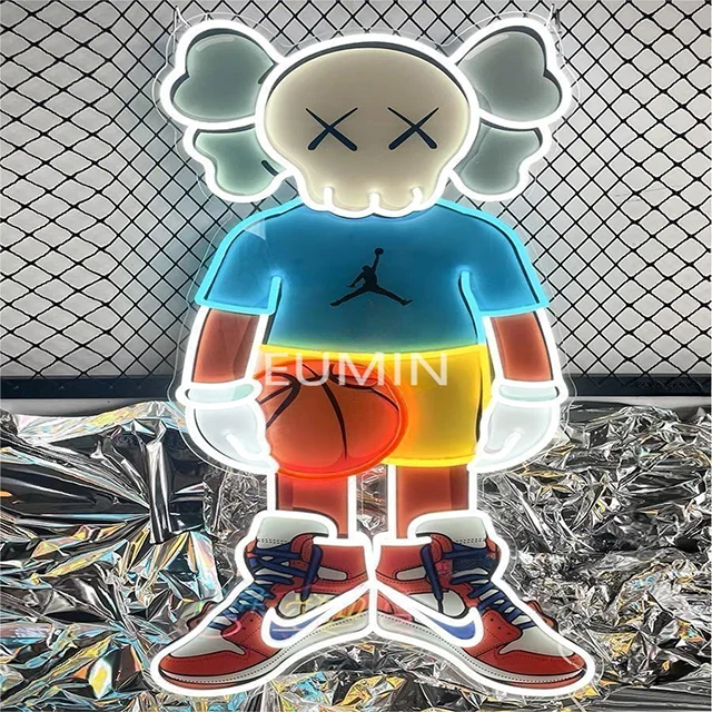 Designs Acrylic Luminous Led Signature Light Neon Signs For Bedroom Wedding Party Christmas Home Decoration