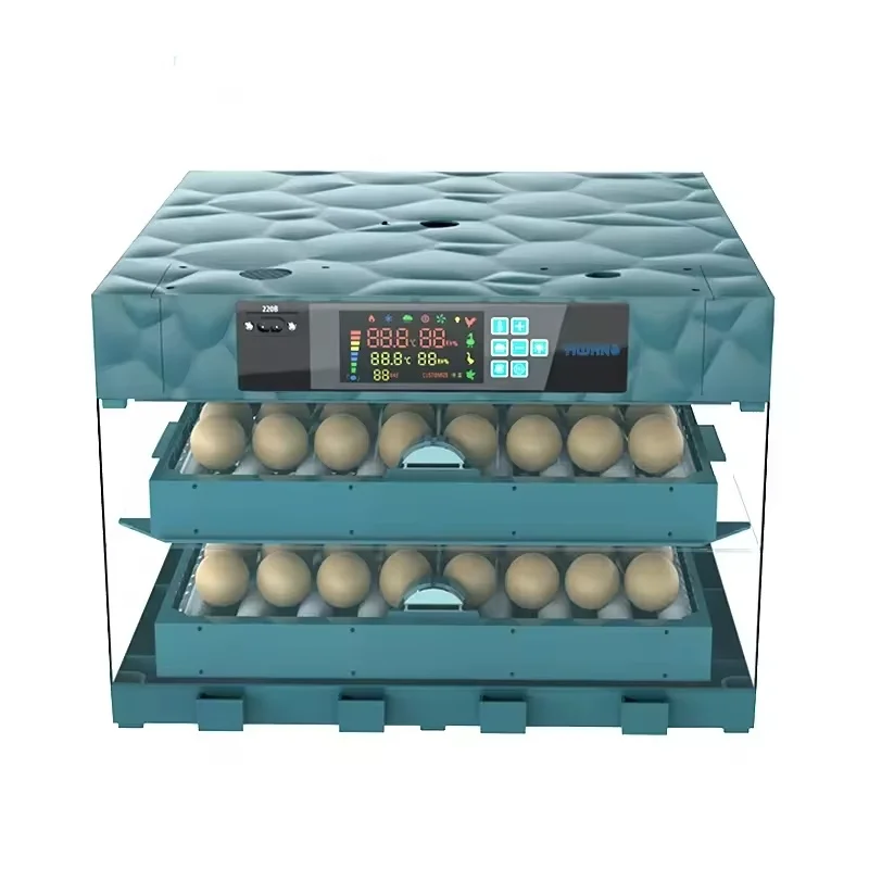 Fully Automatic Electric power  Goose Chicken Hatching Machine chicken Eggs Incubator