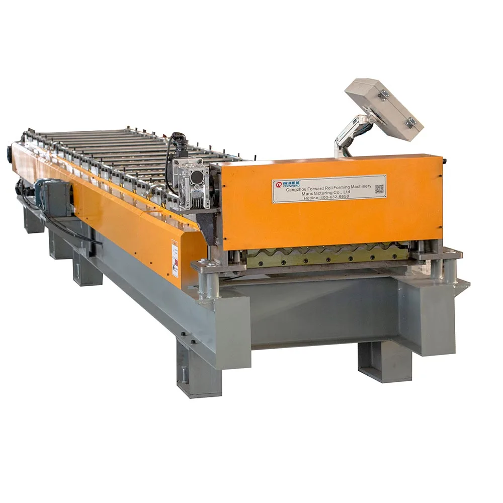 Two Profile Roof Steel Metal Roll Forming Machine Color Steel Corrugated Roofing Forming Machine