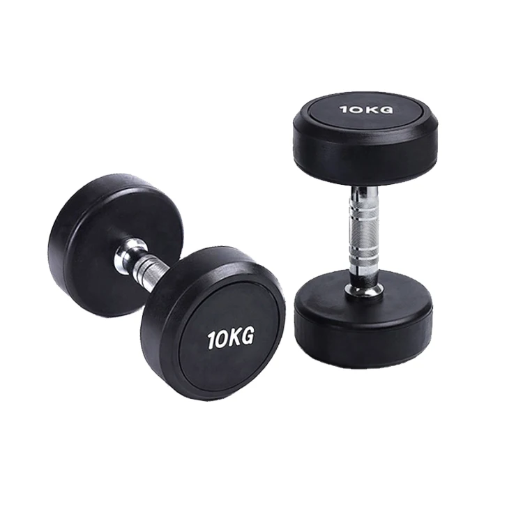 Pro-steel  Fixed Round TPU CPU PU Steel  Dumbbell