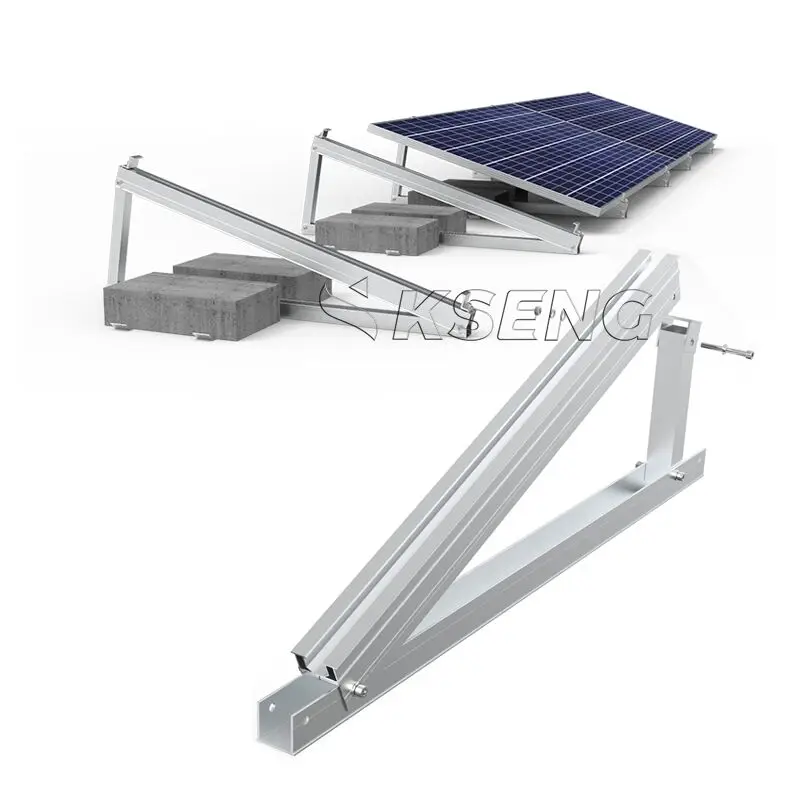 Solar Ballasted Roof Mounting Systems Roof Solar Mounting System Aluminum Solar Mounting System For Flat Roof