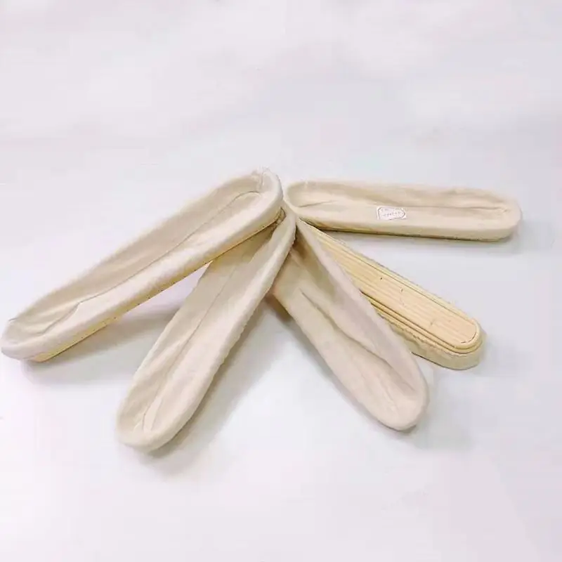 Factory price French Baguette long oval banneton bread dough proofing rattan