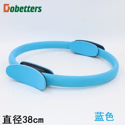Factory wholesale multicolor yoga fiberglass crescent handle pilates ring magic ring