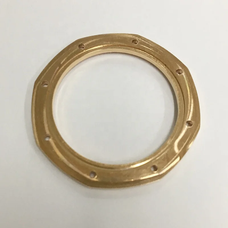 Luxury Brand Original Parts Bezel Stainless Steel Rose Gold Watch Bezel Insert with CZ for Royal/-Oak Watch