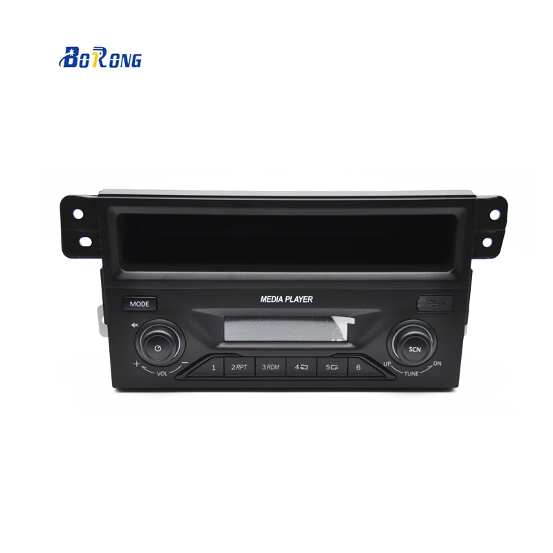 Discount Price  Car Radio MP3 Player 12V 24V FM Radio AUX Input Stereo Audio