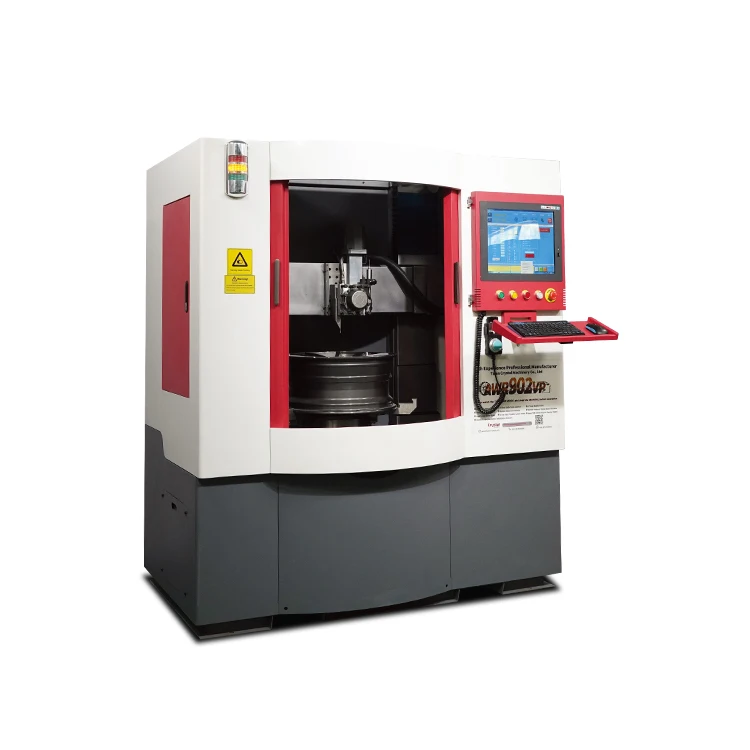 Vertical Wheel Repair Machine and Rim Lathe Machinery