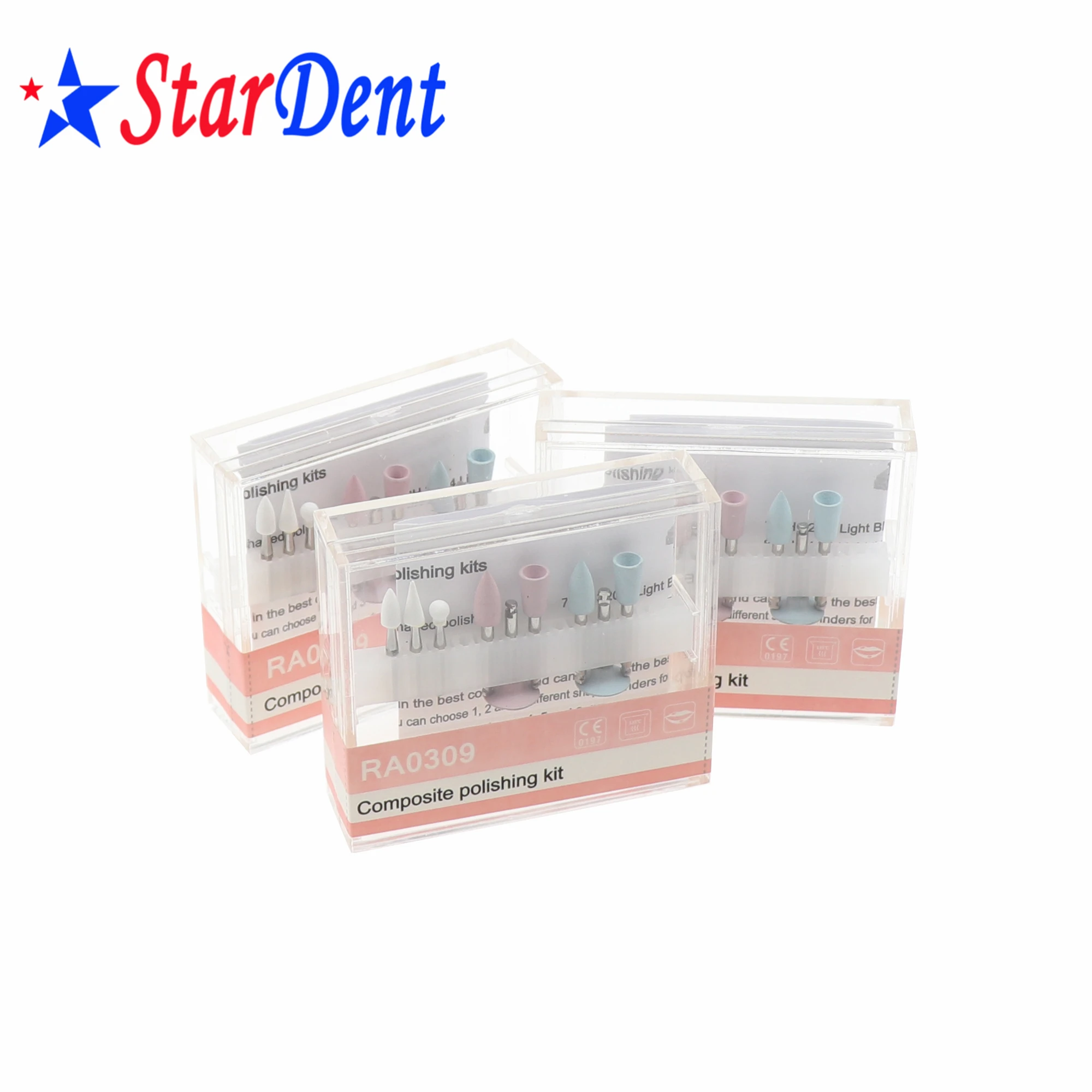 Набор для полировки зубов RA0309 комплект из высококачественного резинового композитного материала