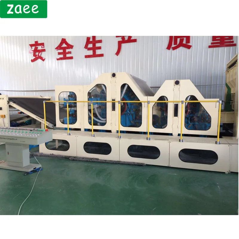 Nonwoven Double Cylinder Double Doffer Carding Machine